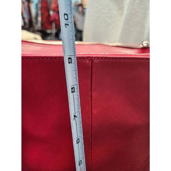 Coach Red Payton Leather Bag Purse - Picture 9 of 12